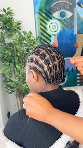 African threading hairstyle on short natural hair 😍 | Hair Tutorials & Lifestyle