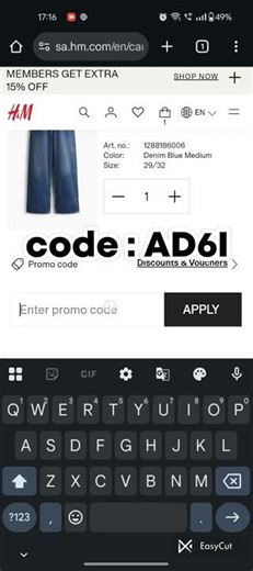 H&M Coupon Code UAE (AD6I) 100% Working