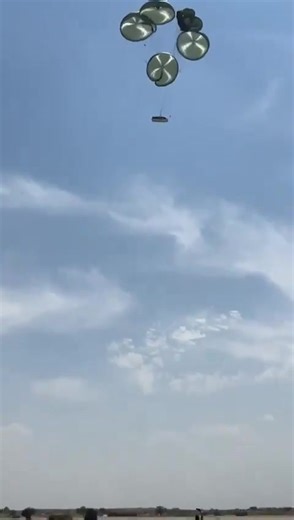 6K views · 172 reactions | Indian Air Force C-17 air-dropping an Indian Army BMP-2 platform marking the integration of Russian with American (Type V Platform) systems. | IAF Garud | Facebook