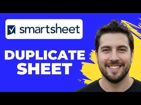 How To Duplicate A Sheet In Smartsheet (Quick Guide)