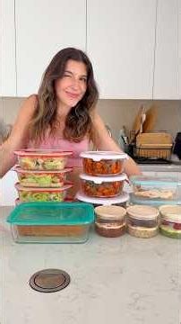 MEAL PREP WITH ME in 1 hour (high protein & low calorie meals)
