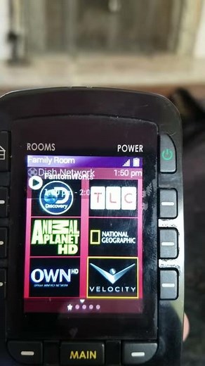 URC Total Control Channel favorites