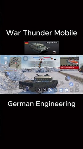 Leopard 2 PL Zenith: German Engineering Ascends War Thunder Mobile!