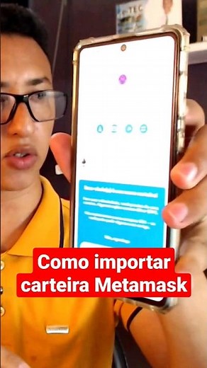 Como importar carteira Metamask no celular (Tutorial Passo a Passo) [Parte final]