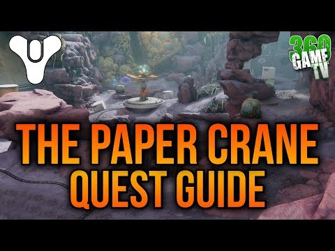 The Paper Crane Quest Guide - All STEPS - Destiny 2