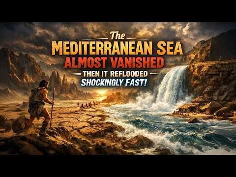 The Mediterranean Sea Almost Vanished — Then It Reflooded Shockingly Fast