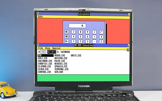 体验Windows1.0，感觉在考古发掘现场！
