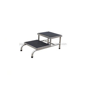[Hot Item] Hospital Medical Bed Metal Large Portable Capacity One Step Stool for Elderly