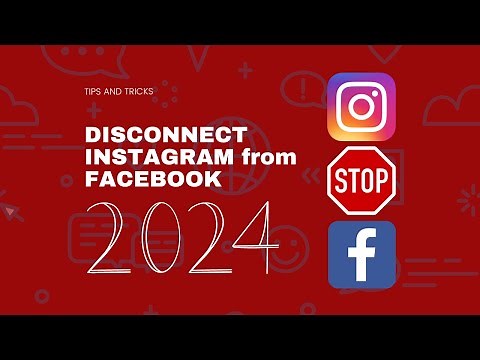 How to Disconnect Instagram from Facebook Business Account 2024 | Facebook Linked Instagram Account