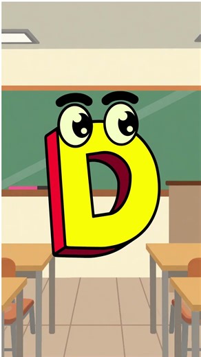 👉 Aprende la letra D | Abecedario para niños #educativa #humor #infantil #niños #funny #clases