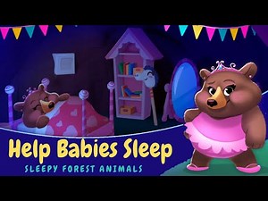 Nighty Night 🌜 Forest Animals 🐻 - Bedtime Stories For Babies, Toddlers & Kids To Fall Asleep 😴