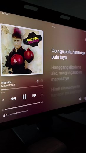 Oo nga pala, di nga pala tayo. Migraine • Moonstar 88 #lyrics #applemusic #lyricsonipad #opm #music