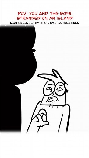 Stranded On An Island 😅 (Animation Meme) #shorts