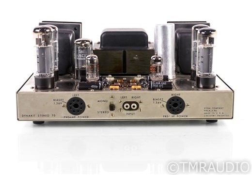 Dynaco ST70 Vintage Stereo Tube Power Amplifier; ST-70