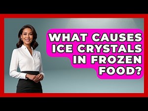 What Causes Ice Crystals In Frozen Food? - Food Safety Kitchen