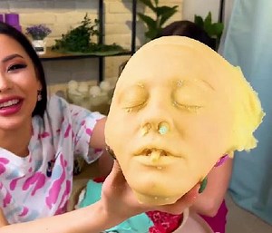 5.3M views · 5.2K reactions | Realistic mask created with silicone & gypsum! | 5-Minute Crafts | Facebook