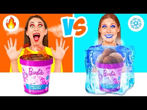 Hot vs Cold Food Challenge | Fantastic Food Hacks
