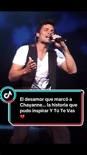 La noche que rompieron el corazón de Chayanne… y años después nació Y Tú Te Vas 🎤💔 #C#ChayanneHistoriaY#YTuTeVasH#HistoriasRealesM#MusicaConHistoriaD#Desamor