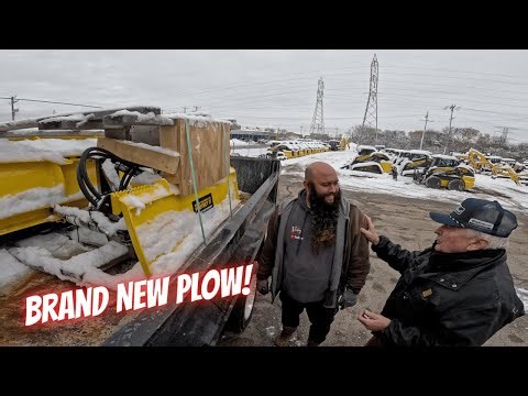 Brand NEW Plow! Snow is hitting!
