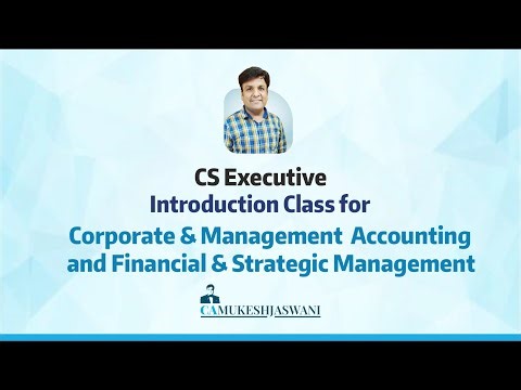 Introduction Class| Must watch video before starting practical subjects (CMA/FSM) of CS Executive