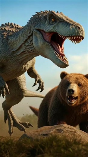 Indominus Rex vs. Real World 🦖 #IndominusRex #JurassicWorld #Dinosaur #Dinosaurs #WhatIf