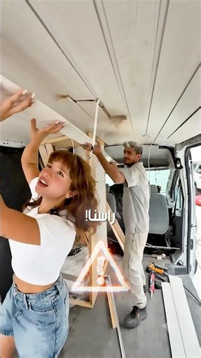 The toughest stage of building the caravan from scratch: Installing the roof / Step 6 🚐😍
