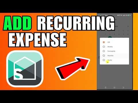 How To Add A Recurring Expense In Splitwise (2026) (Complete Guide)