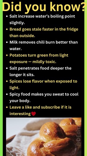 You’ve Been Using Salt, Bread&Spices WRONG#trending#didyouknow#viral#shorts#facts#hacks#kitchenhacks