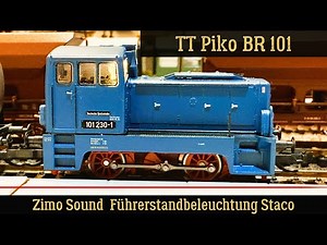 99# TT BR 101 /V15 Piko Digital mit Sound, Pufferspeicher und Führerstandbeleuchtung
