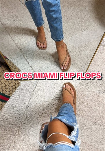 Why Crocs Miami Flip Flops Are So Popular