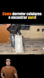 4.4M views · 48K reactions | Como derreter celulares e encontrar OURO. #ouro #lixoeletrônico #transformação #reciclagem #engenharia | Curioso, né? | Facebook