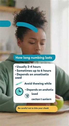 Still numb after your tooth extraction?