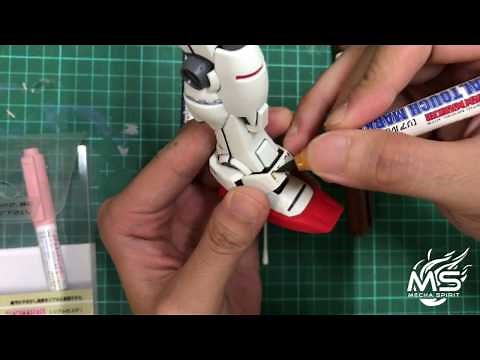 Gunpla Weathering Tutorial Using Real Touch Marker Set