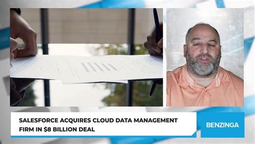 Salesforce Acquires Cloud Data Management Firm In $8 Billion Deal