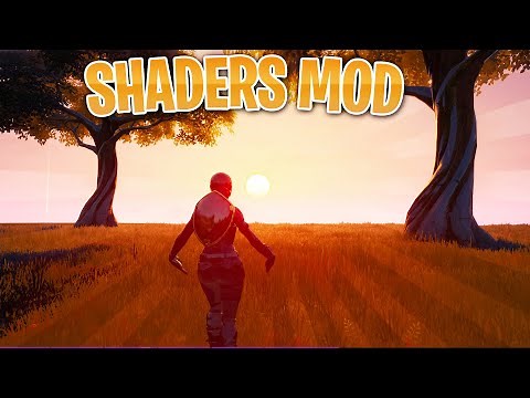 this is what fortnite looks like with a SHADER mod & 4K GRAPHICS