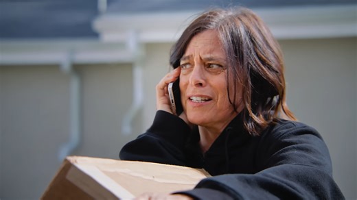 Karen steals packages from neighbor