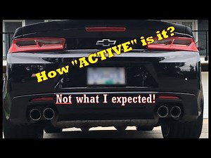 How "ACTIVE" is active exhaust? A test of the GM NPP exhaust and how it works.
