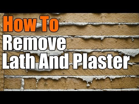 How To Remove A Lath And Plaster Wall | THE HANDYMAN