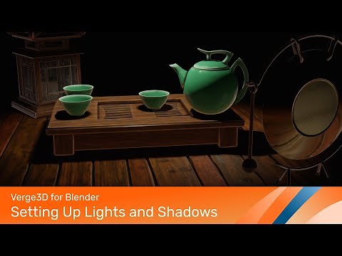 Verge3D for Blender - Setting Up Lights and Shadows