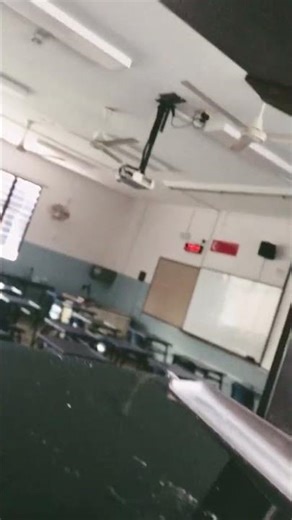 My new classrooms fans 6 Tamco ceiling fans(rare) and one Panasonic wall fan (common)