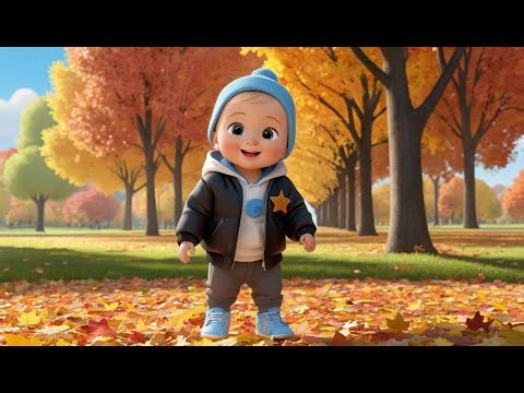 Fall Leaves Are Falling | Autumn Learning Rhyme & Nature Song for Kids | English