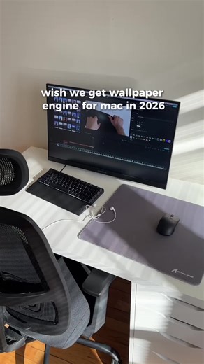 Can We Get Wallpaper Engine for Mac? 😭💻 #setup #pcgaming #tech #macbook #wallpaper
