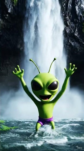 My Extreme Alien Morning Routine 🌋💦