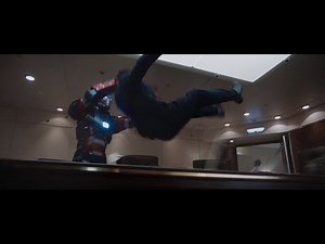 Air Force One Hijack.......Iron Man Rescue (Iron Man 3 2013) 4K