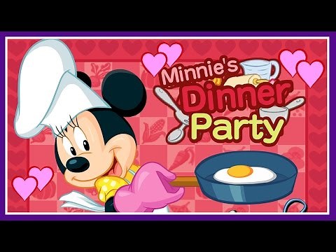 Minnie's Dinner Party - Disney Junior Games For Kids