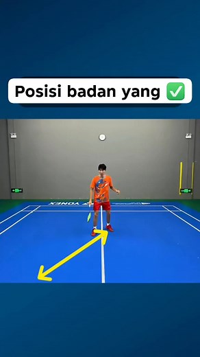 699K views · 6.2K reactions | Posisi badan yang ✅‎#fblifestyle #badminton #tipsbadminton #fyp #bulutangkis #motivasi #sports #strength #game | seputar olahraga | Facebook