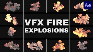 VFX Fire Explosions for After Effects