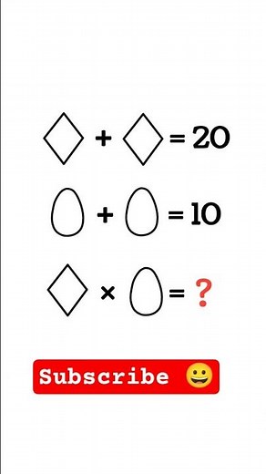 Can You Solve This Simple Math Puzzle? 🔥 #brainteaser #iqtest #mathstricks