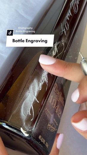 Live Bottle Engraving Specialist in SF and 916