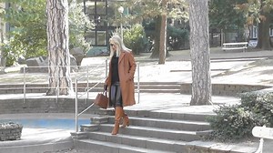 Enjoy the new video! #leather #leatheroutfit #leatherpants #leatherfashion #boots #leatherboots #HighHeels #heels #highheelsboots #lederleggings #leder #stiefel #leatherleggings #leathercoat | Leathermandy